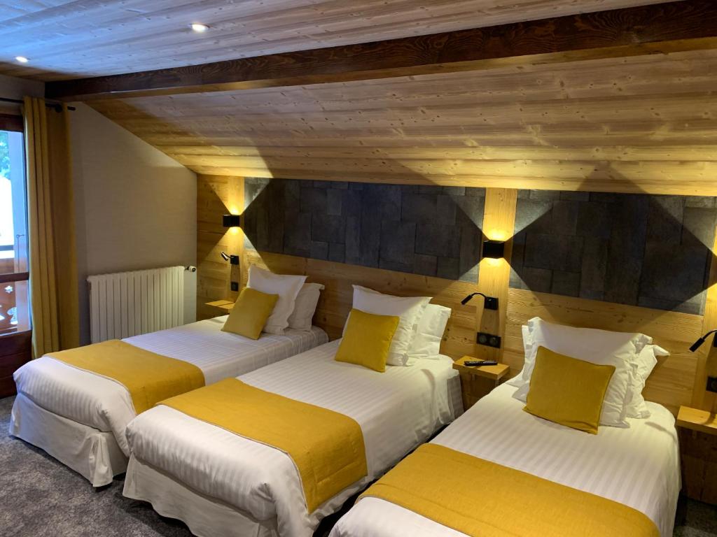Chambre Chalet Hôtel Les Prodains Hôtels Spa à Morzine
