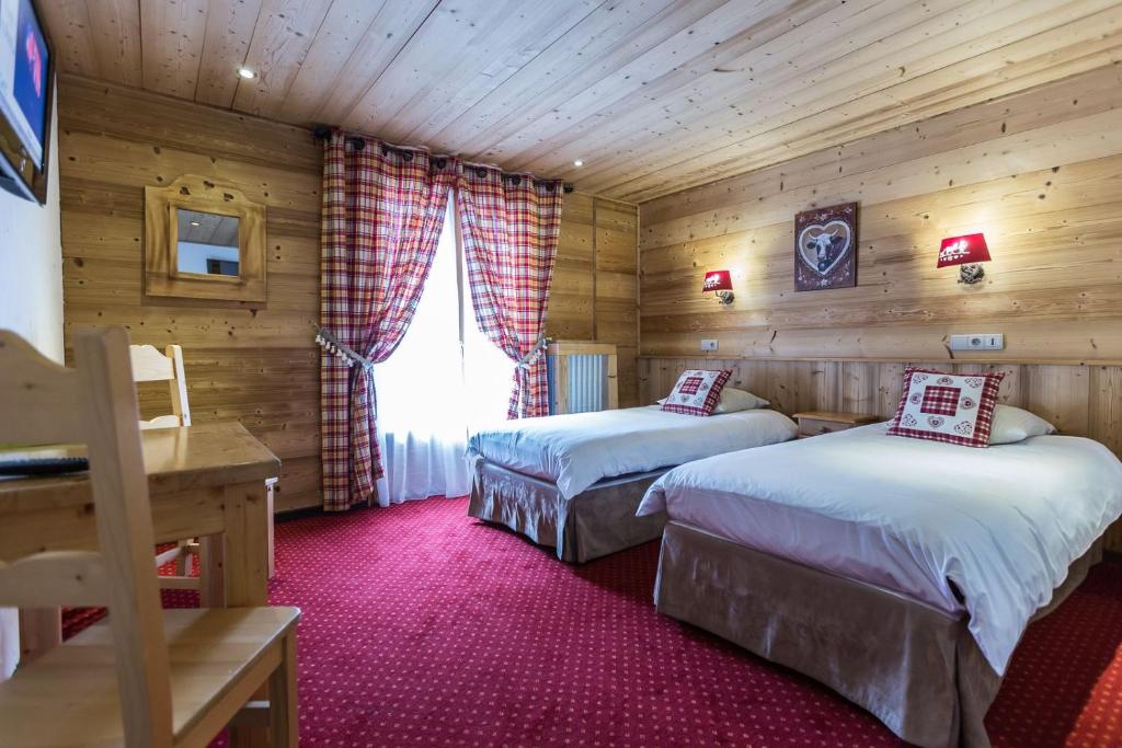 Chambre Hôtel Alpina Hôtels Spa à Morzine