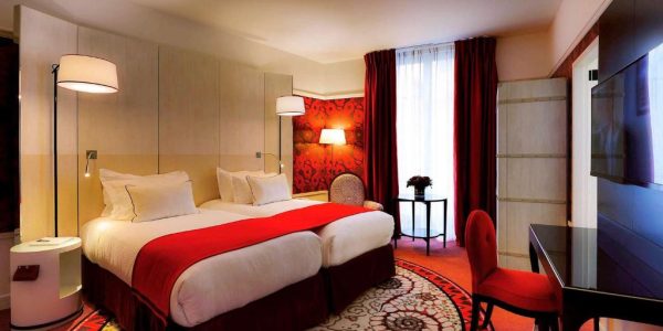 Chambre Hôtel Carlton Lyon - MGallery Hotel Collection Hôtels Spa à La Presqu'île