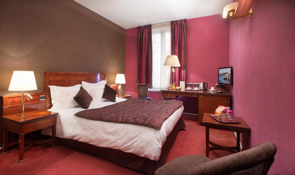 Chambre Hôtel De La Matelote Spa à Boulogne-sur-Mer