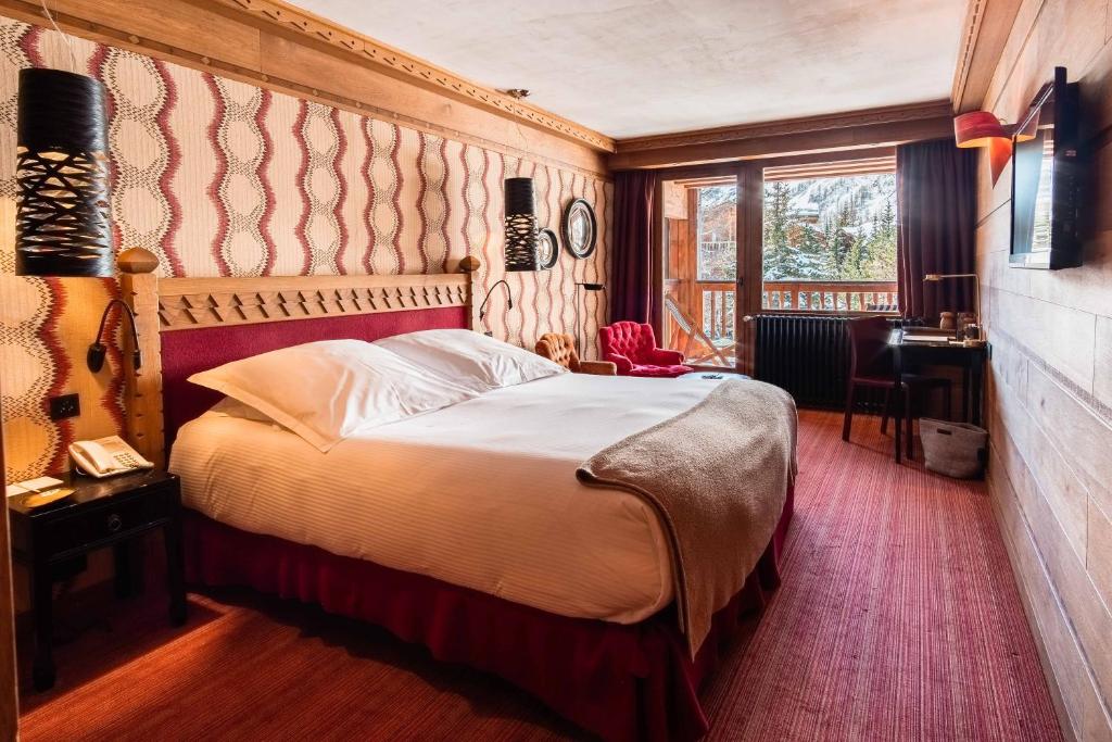 Chambre Hôtel LE BLIZZARD Hôtel Spa à Val dʼIsère