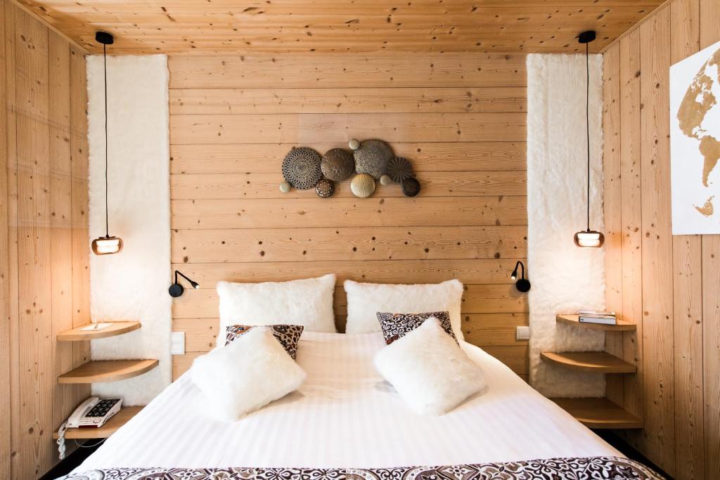 Chambre Hôtel La Bergerie Hôtels Spa à Morzine