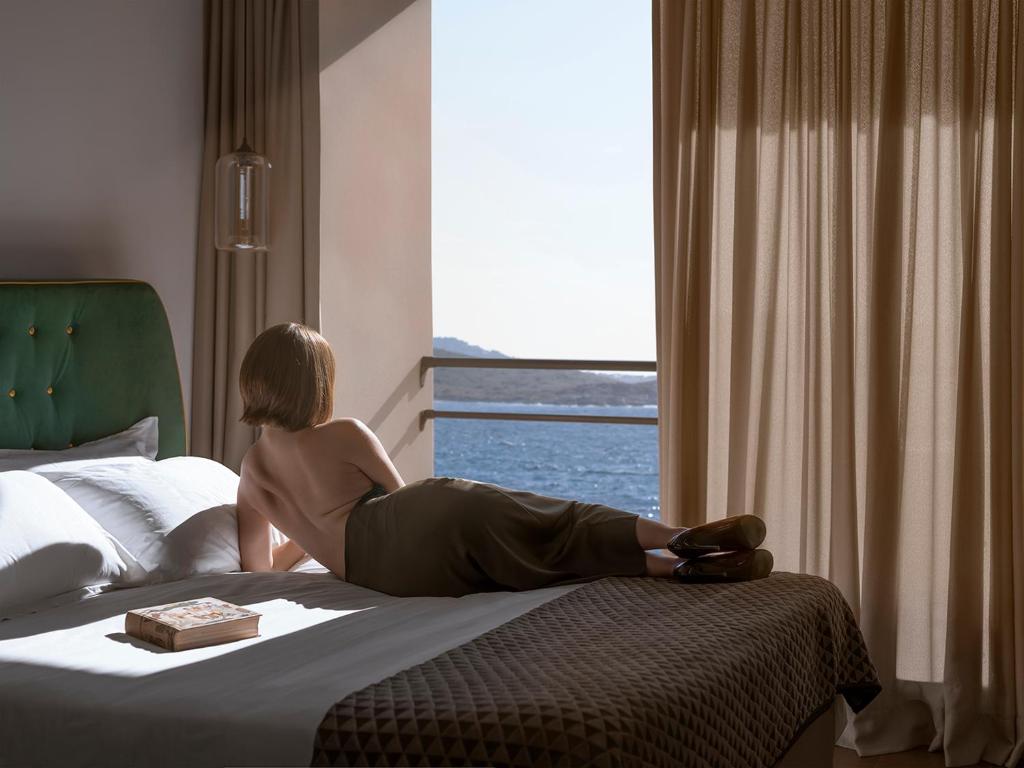 Chambre Hôtel La Pietra Restaurant & Spa à LʼÎle-Rousse