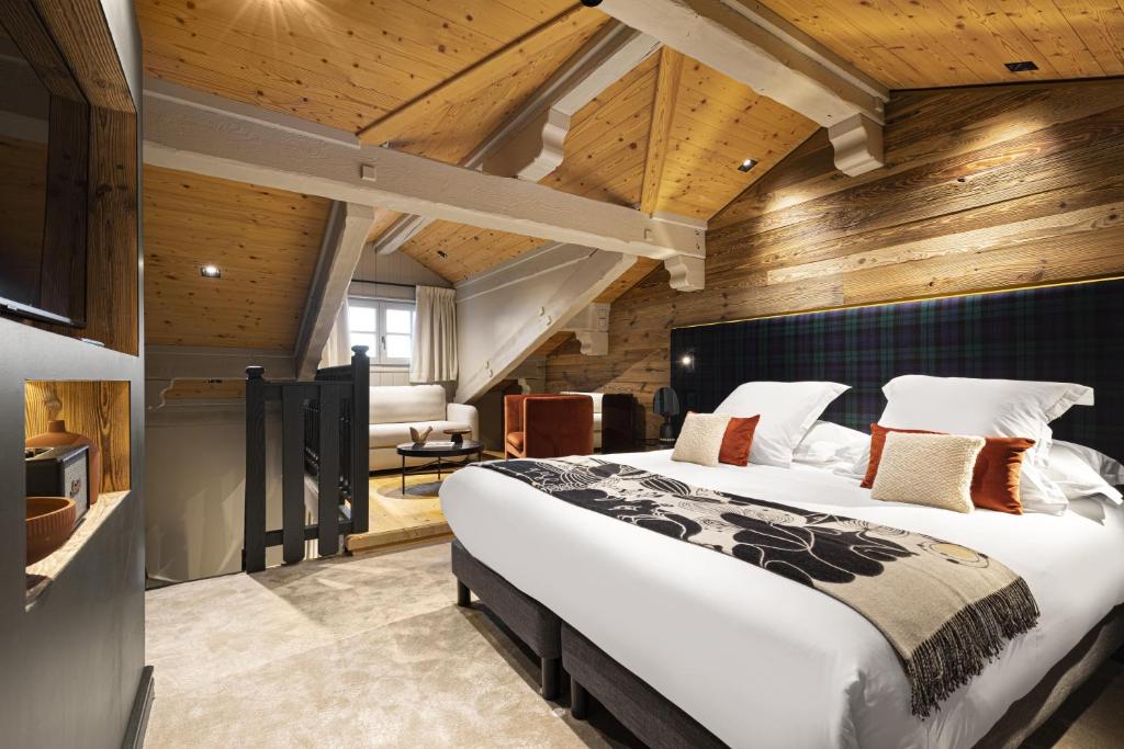 Chambre Hôtel Le Chabichou Spa à Courchevel