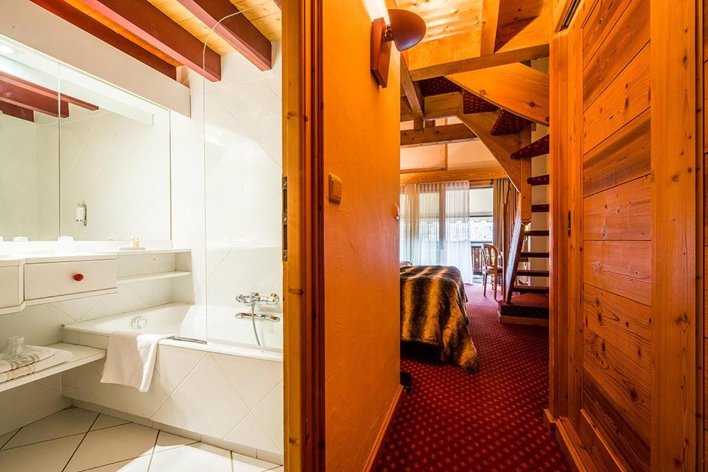 Chambre Hôtel Le Samoyede Hôtels Spa à Morzine