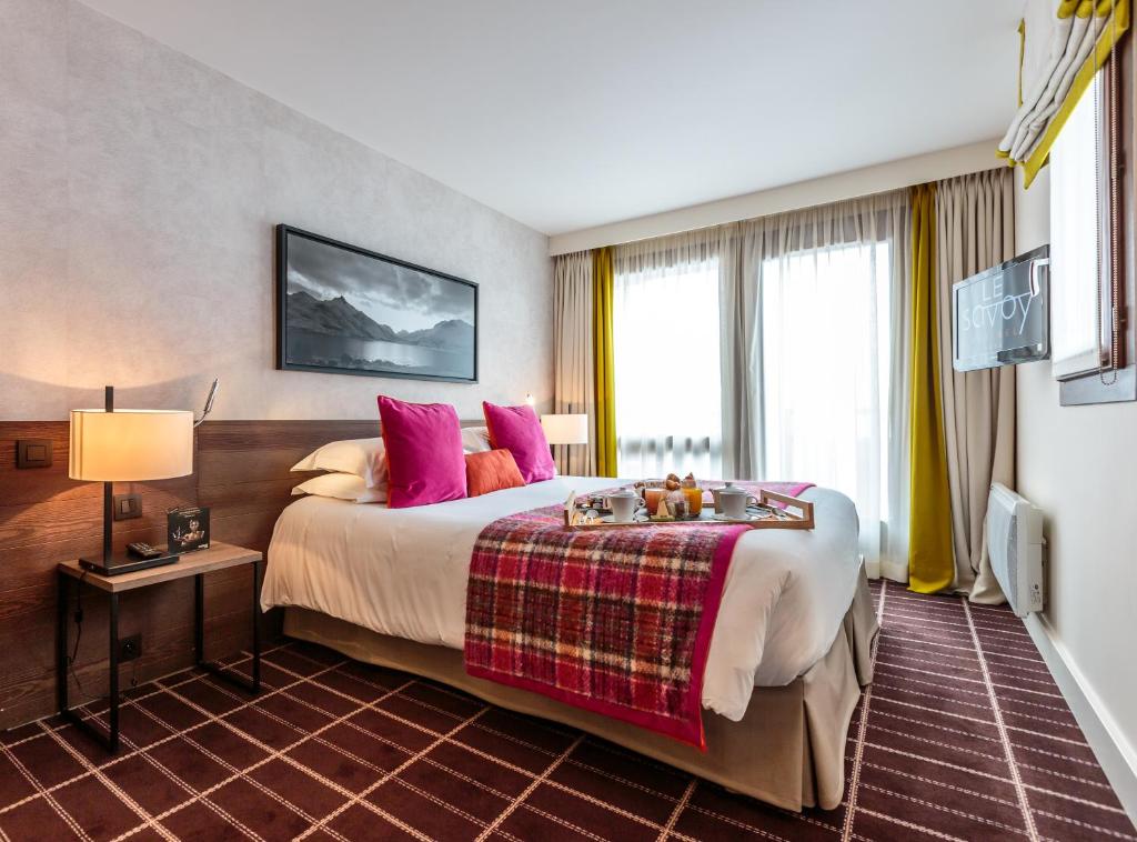 Chambre Hôtel Le Savoy Hôtel & Spa Le Mottaret à Méribel