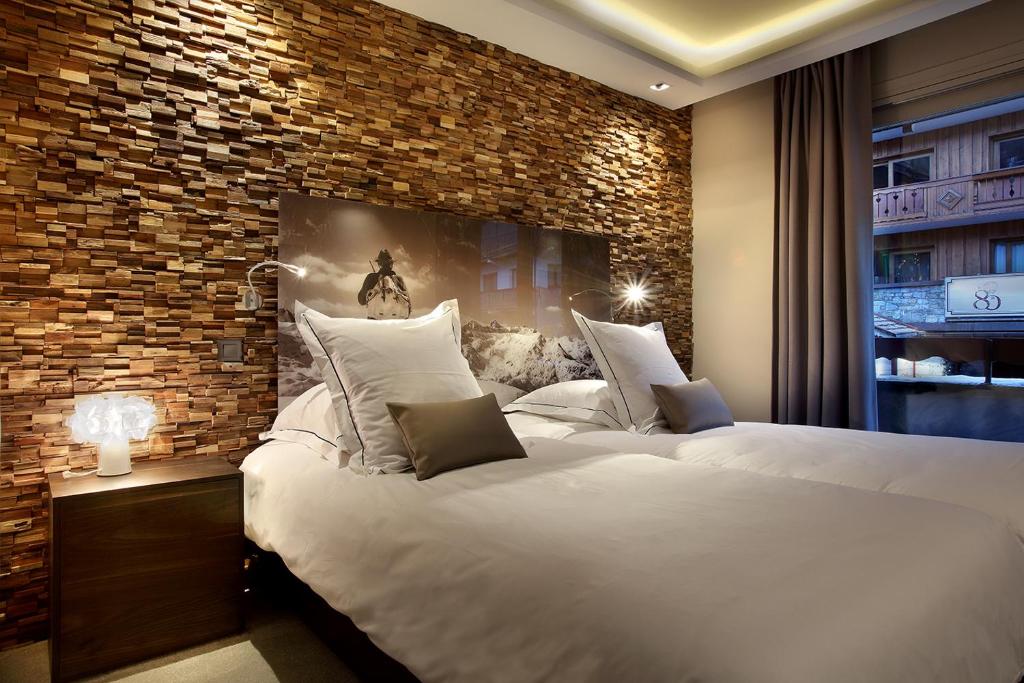 Chambre Hôtel Le Tremplin Hôtel & Spa Le Mottaret à Méribel