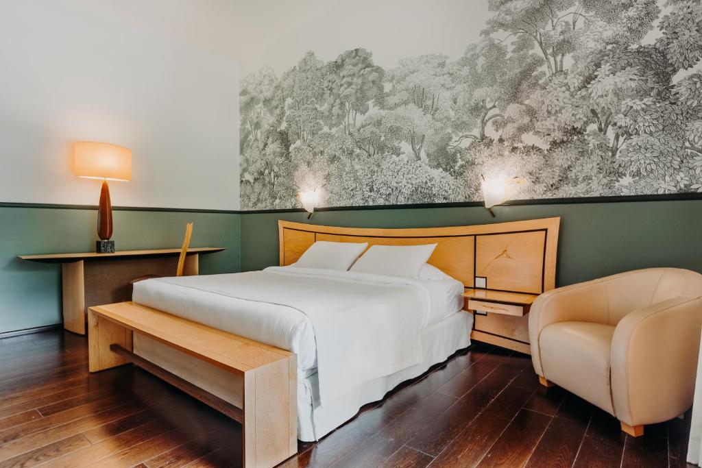 Chambre Hôtel Les Frères Ibarboure Hôtel Spa à Côte Basque