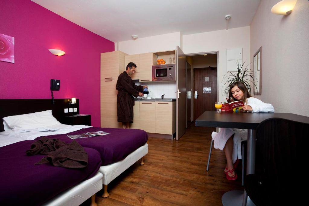 Chambre Hôtel Spa Ax-les-Thermes Résidence Le Grand Tétras