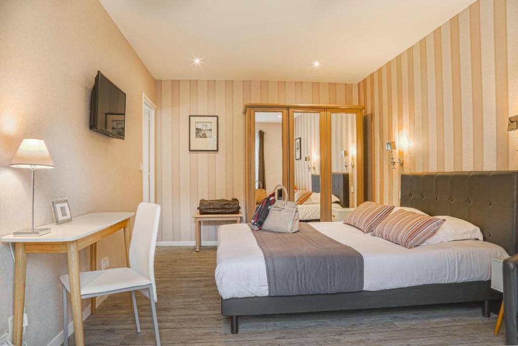 Chambre Hôtel-Spa-Piscine Le Petit Castel Beuzeville-Honfleur