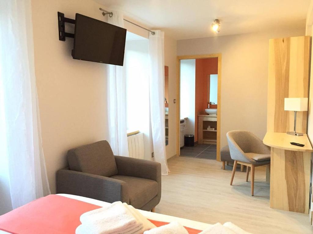 Chambre Hôtel Spa du Bout du Monde Saint-Flour