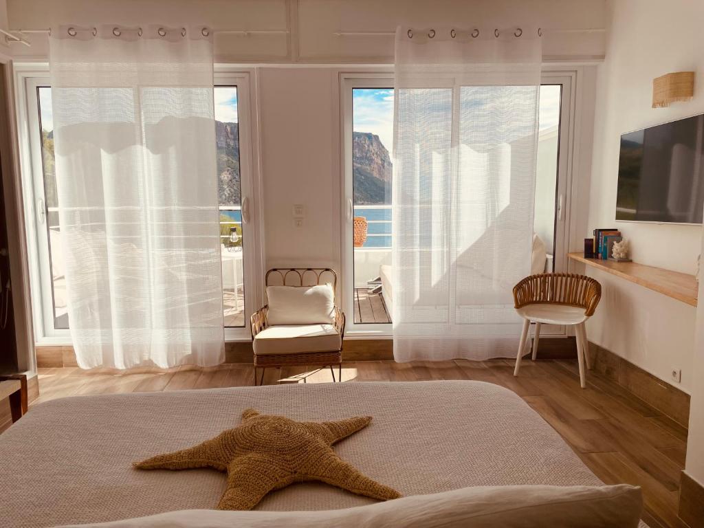Chambre Hôtel de La Plage - Mahogany Spa à Cassis