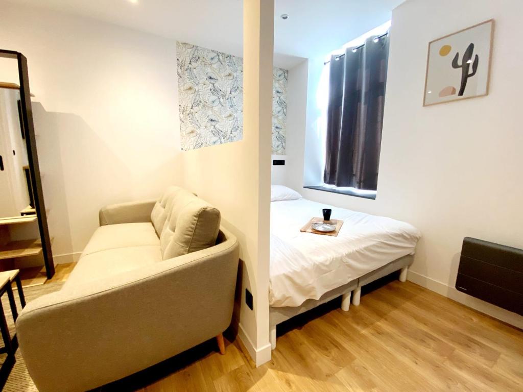 Chambre Le Bras d'or Apparts et Spa à Boulogne-sur-Mer
