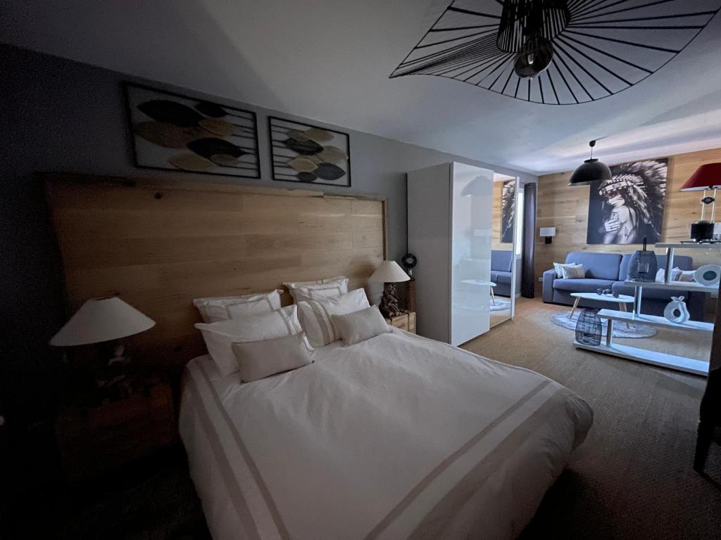 Chambre Le Jardin de Celina Hôtels Spa à Valensole