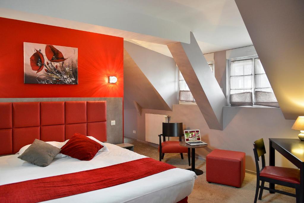 Chambre Logis Hôtel Au Site Normand Clécy Spa