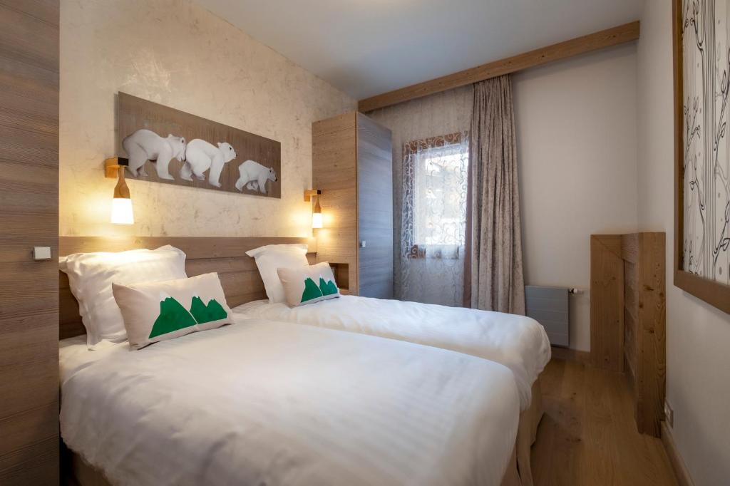 Chambre Résidence Pierre & Vacances Premium L'Hévana Hôtel & Spa Le Mottaret à Méribel