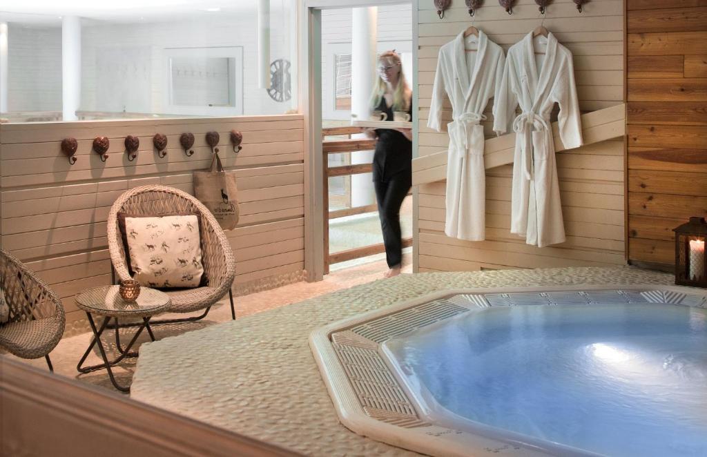 Jacuzzi Hôtel Au Chamois d'Or Spa L'Alpe-d'Huez