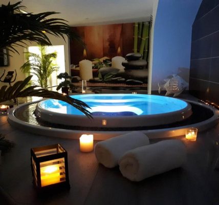 Jacuzzi Hôtel des Alpes Hôtels Spa à Gréoux-les-Bains