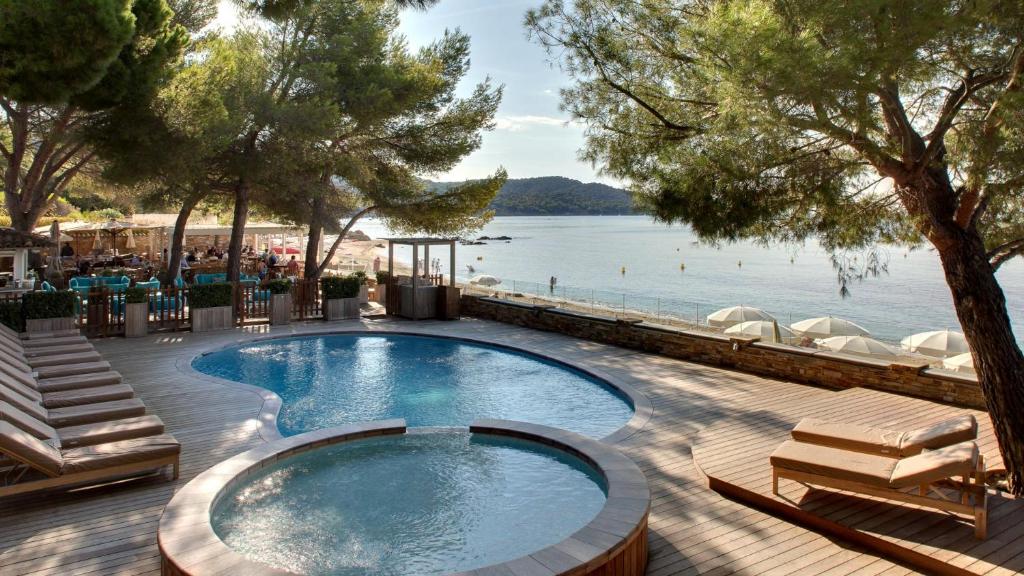 Jacuzzi La Pinède Plage Hôtels Spa à La Croix-Valmer