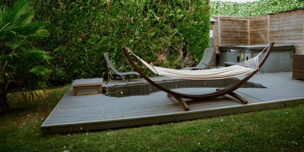 Jardin Hôtel Spa Les Terrasses sur Seine Vernon