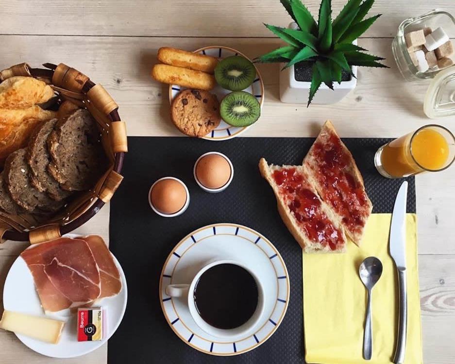 Petit-déjeuner Hôtel & Espace Bien-être La Maison du Lierre Hôtel Spa à Côte Basque