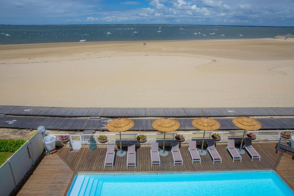 Piscine Arc Hôtel Sur Mer Spa à Arcachon