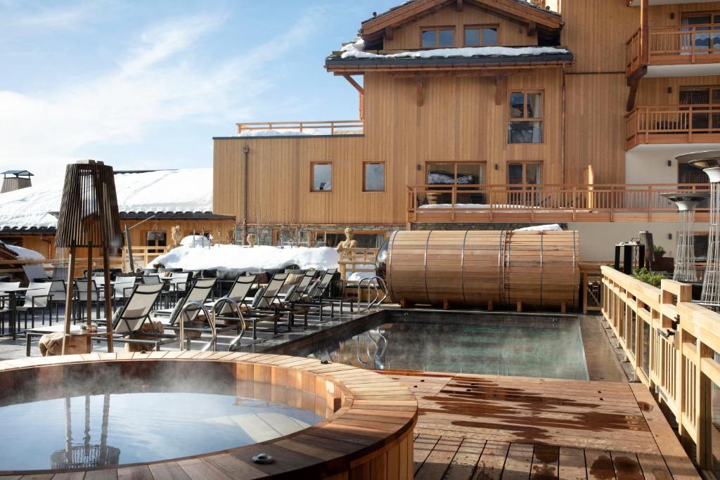 Piscine Hôtel Grandes Rousses Spa à L'Alpe-d'Huez