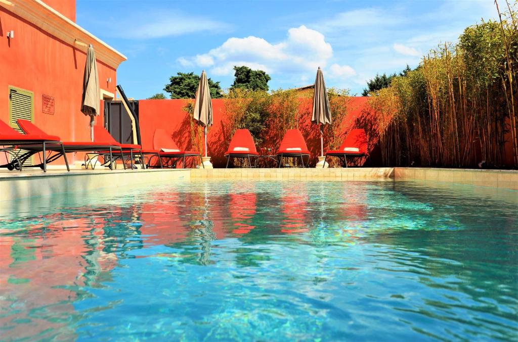 Piscine Hôtel Liberata & Spa à LʼÎle-Rousse