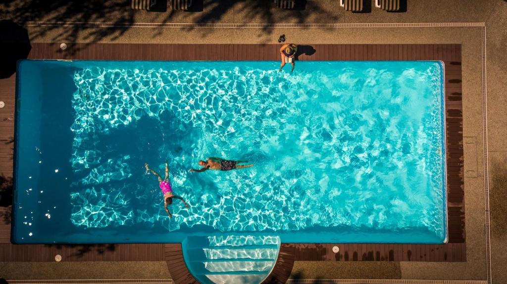 Piscine Hôtel & Spa Le Dahu Hôtels Spa à Morzine