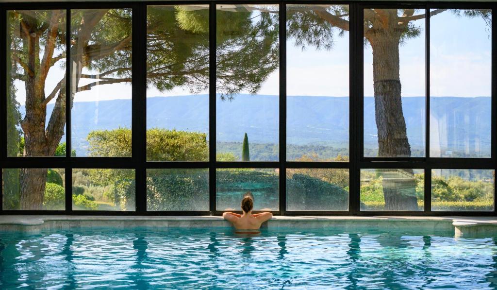 Piscine Intérieure Hôtel Les Bories & Spa Gordes