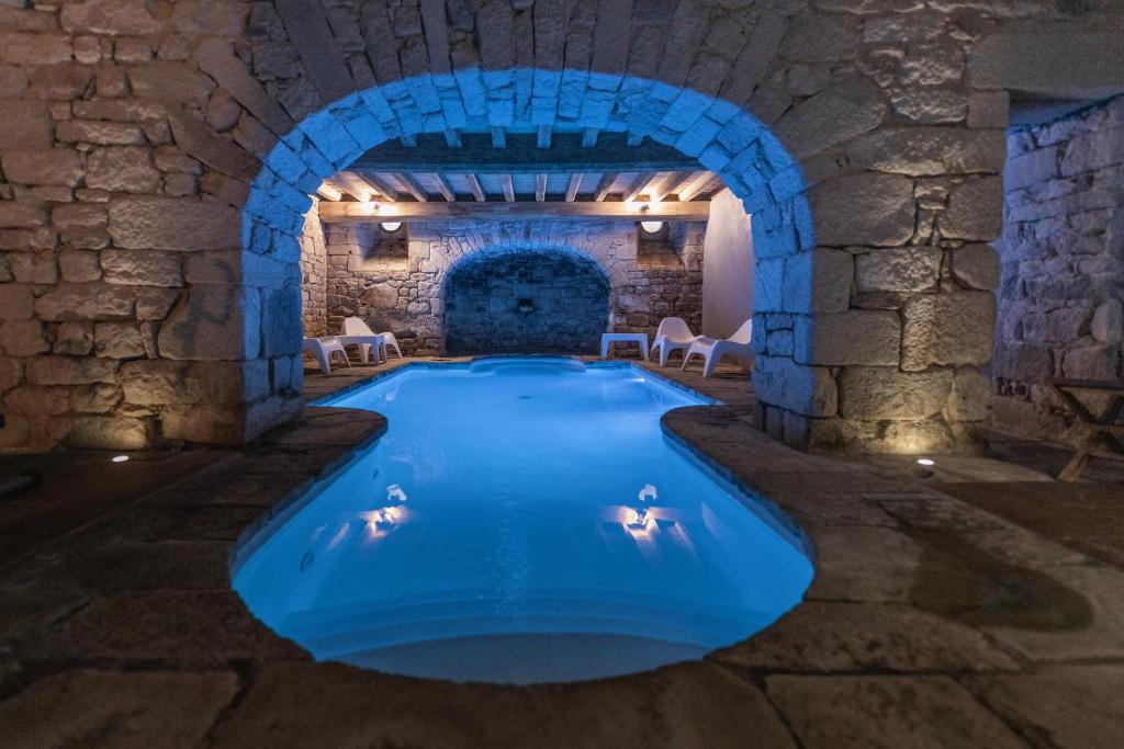 Piscine Intérieure Hôtels Spa à Quimper Manoir des Indes, The Originals Relais (Relais du Silence)