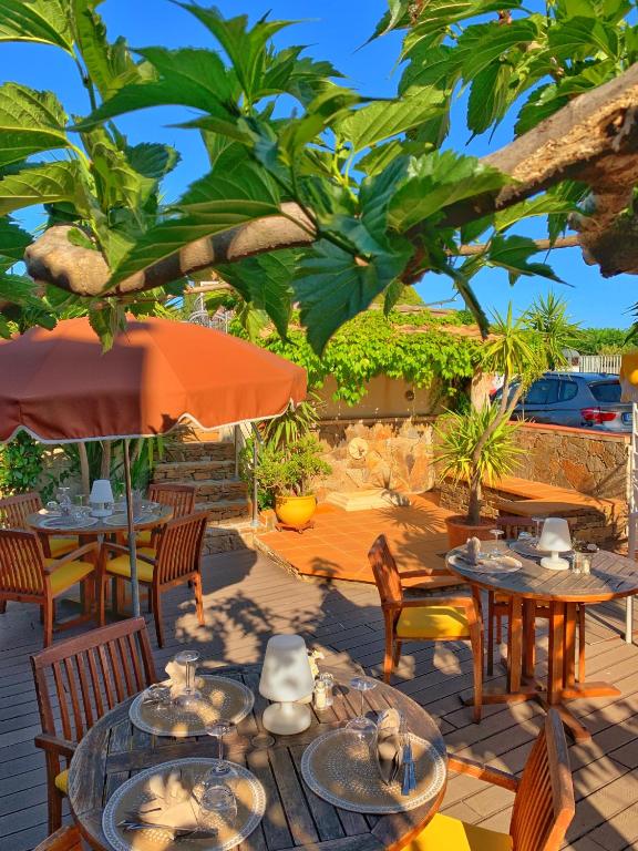 Restaurant Hôtel Beau Soleil Spa à Le Lavandou