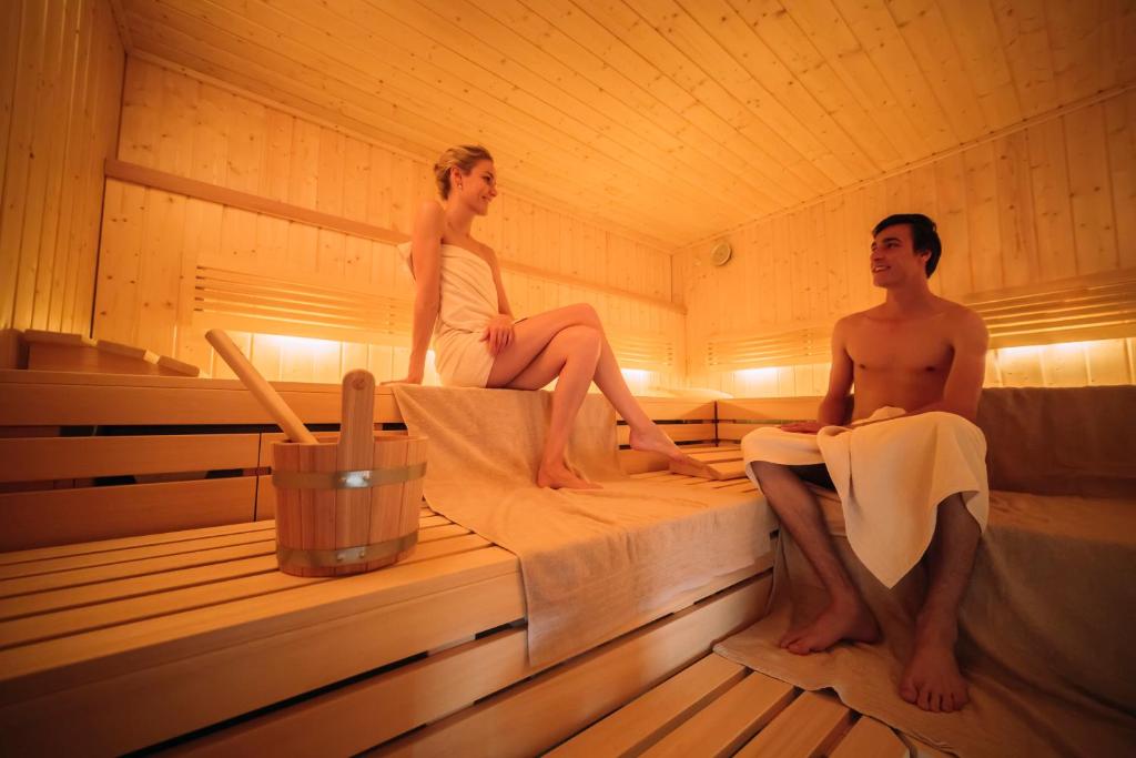 Sauna Château de Pourtalès Hôtels Spa à Strasbourg