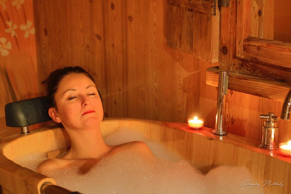 Sauna Hôtel L'Equipe Hôtels Spa à Morzine