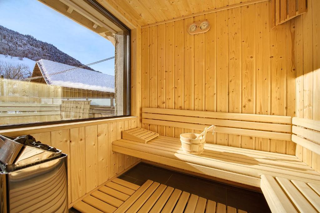 Sauna Les Ecureuils Hôtels Spa à Le Grand-Bornand Sauna Les Ecureuils Hôtels Spa à Le Grand-Bornand