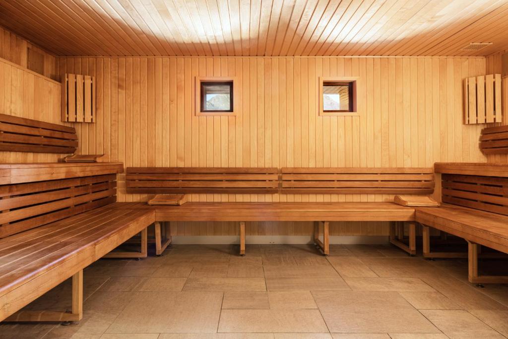 Sauna Résidence Pierre & Vacances Premium Les Terrasses d'Hélios Hôtels Spa à Flaine