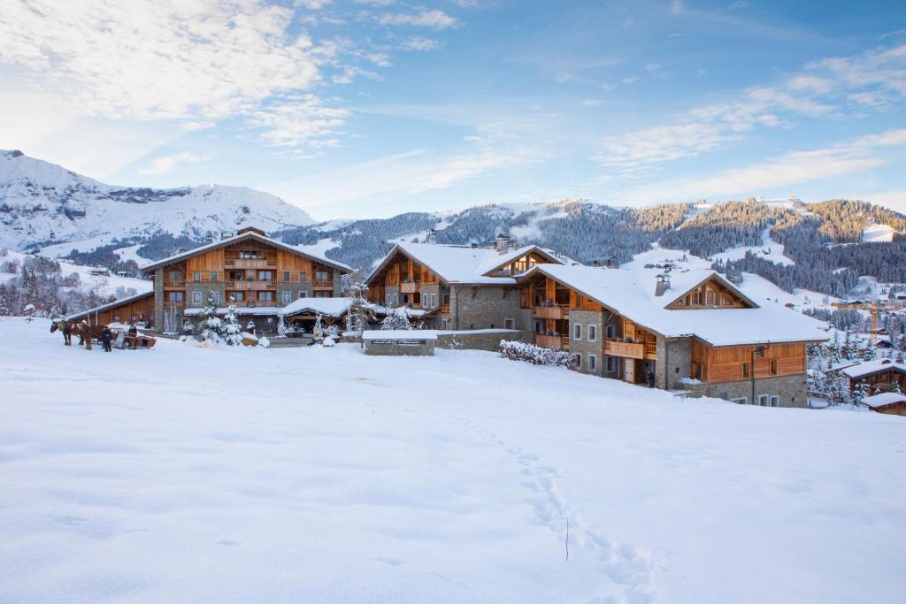 extérieure Four Seasons Hôtel Megeve Spa à