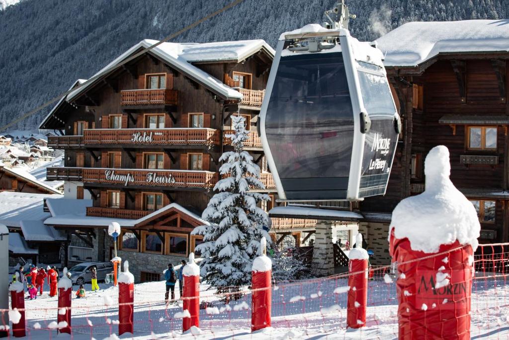 extérieure Hôtel Champs Fleuris Morzine Hôtels Spa à Morzine