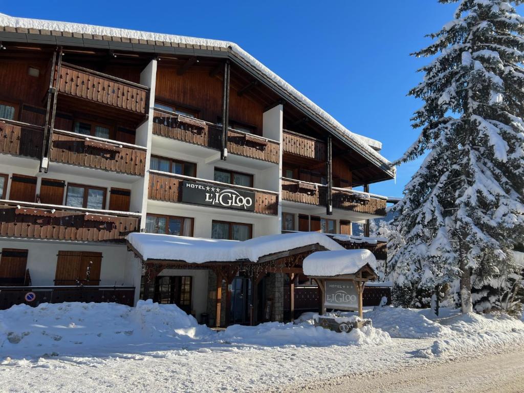 extérieure Hôtel Igloo Hôtels Spa à Morzine