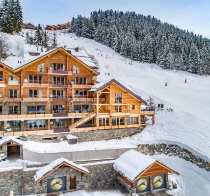 extérieure Hôtel l'Hélios Le Coucou Méribel & Spa Le Mottaret à Méribel