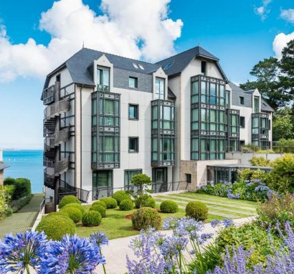 extérieure L'Agapa Hôtel et SPA Perros-Guirec