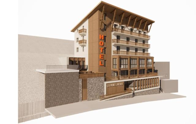extérieure La Voie Lactée Hôtels Spa à La Mongie