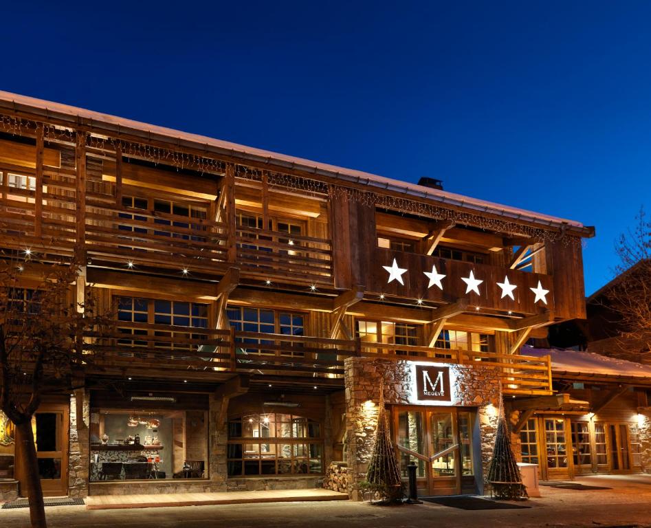 extérieure M de Megève Spa