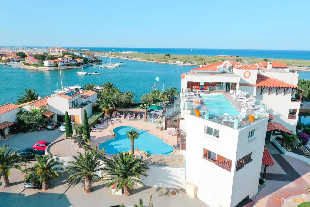 extérieure Relais et Châteaux Thalasso &Ile de la Lagune Hôtel Spa sur la Lagune à Saint-Cyprien