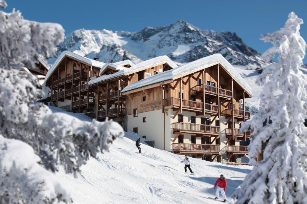 extérieure Residence Montana Plein Sud Spa à Val Thorens