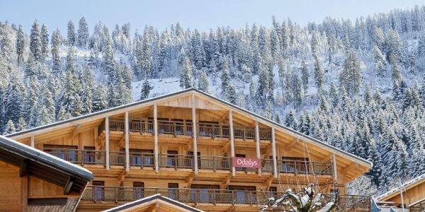 extérieure Résidence Prestige Odalys Les Fermes de Châtel Spa à Châtel