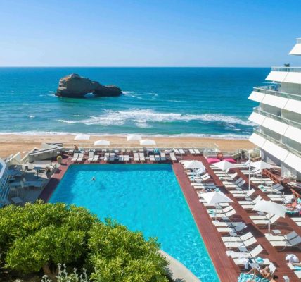 extérieure Sofitel Biarritz Le Miramar Thalassa Hôtels Spa à Biarritz